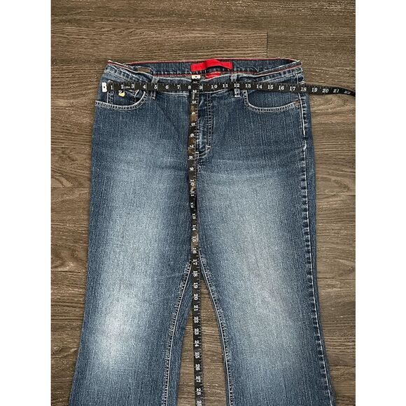Gloria Vanderbilt Jeans Blue Bootcut Jeans Size 16P Mid Rise Denim Pockets - Picture 6 of 10
